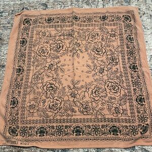 Last Chance Handmade Scarf Bandana in Dusty Pink